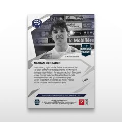 Hokejová kartička L-54 Nathan Borradori - SportZoo National League 2025/26 LIVE