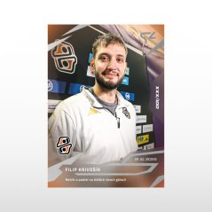 Hockey trading card L-11 FILIP KRIVOŠÍK - SportZoo Tipsport liga 2025/26 LIVE