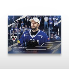 Hokejová  kartička L-61 Julien Sprunger - SportZoo National League 2025/26 LIVE