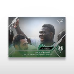Futbalová kartička L-39 Nelson Okeke - SportZoo Chance Liga 2025/26 LIVE