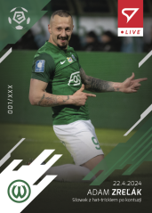 L-62 ZESTAW Adam Zreľák PKO Bank Polski Ekstraklasa 2023/24 LIVE + UCHWYT