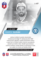 L-07 Marek Slovák TEL 2023/24 LIVE
