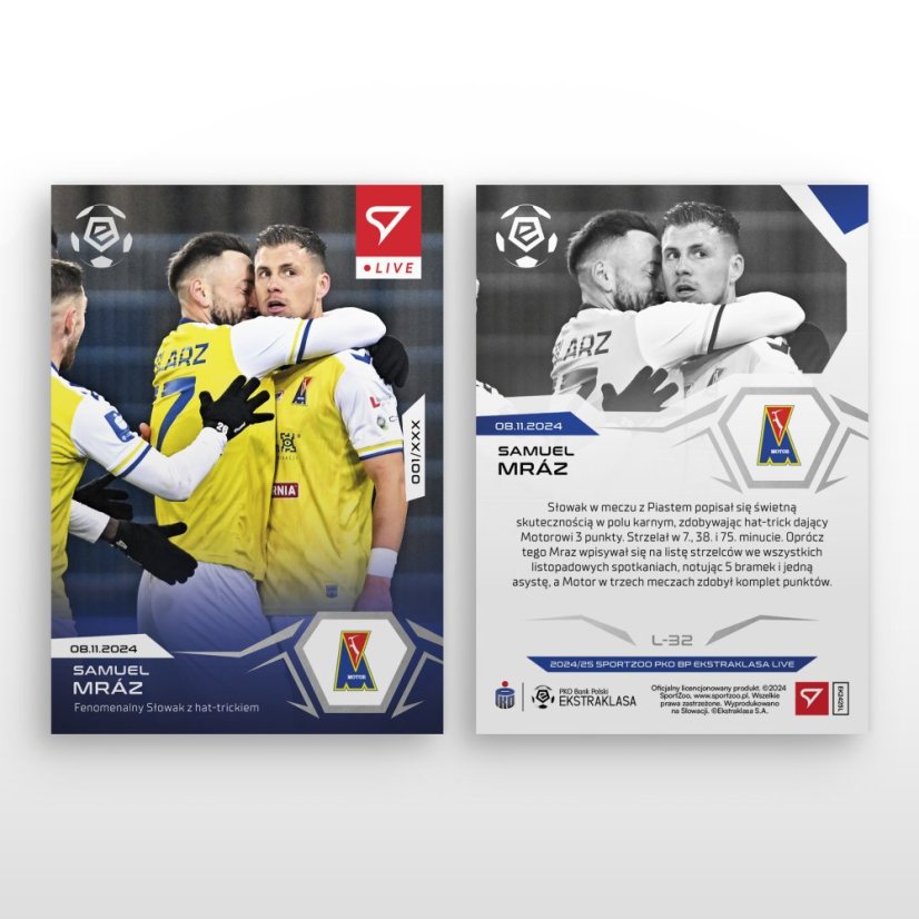 L-32 Samuel Mráz PKO BP Ekstraklasa 2024/25 LIVE