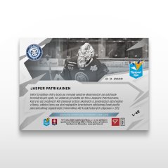 Hokejová kartička L-49 JASPER PATRIKAINEN - SportZoo Tipsport liga 2025/26 LIVE