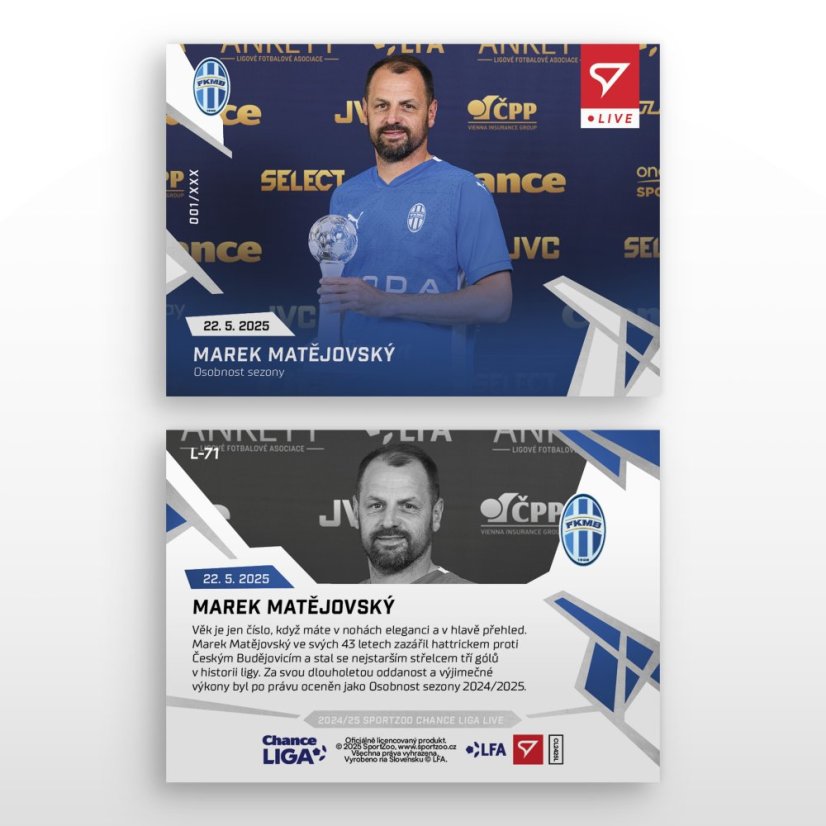 L-71 Marek Matějovský Chance Liga 2024/25 LIVE
