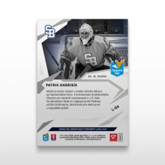 Hockey trading card L-04 PATRIK ANDRISÍK - SportZoo Tipsport liga 2025/26 LIVE