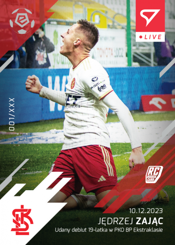 L-35 Jędrzej Zając PKO Bank Polski Ekstraklasa 2023/24 LIVE
