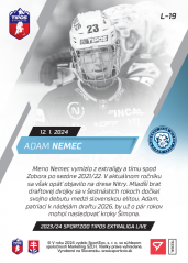 L-19 Adam Nemec TEL 2023/24 LIVE