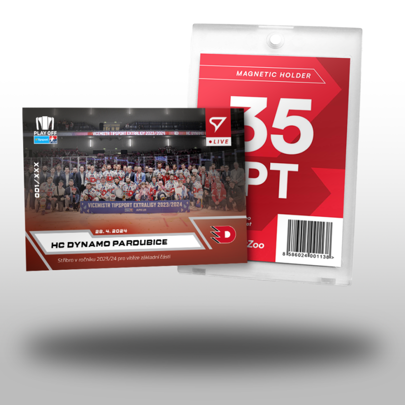 L-85 SADA HC Dynamo Pardubice TELH 2023/24 LIVE + HOLDER
