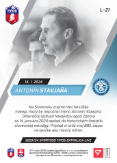 L-21 Antonín Stavjaňa TEL 2023/24 LIVE
