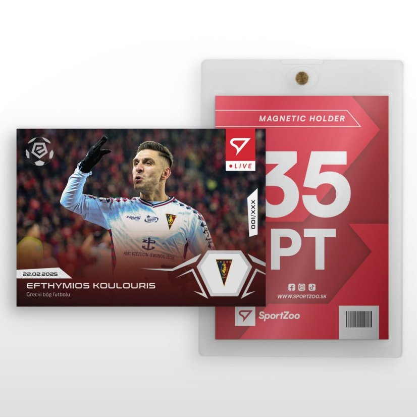 L-50 ZESTAW Efthymios Koulouris PKO BP Ekstraklasa 2024/25 LIVE + UCHWYT