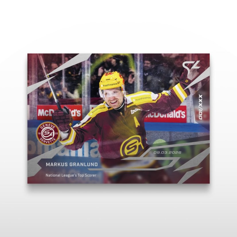 Karta hokejowa L-49 Markus Granlund - SportZoo National League 2025/26 LIVE