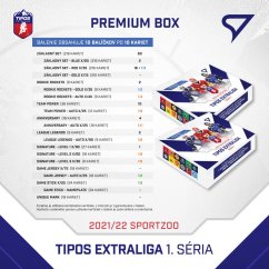 Premium box Tipos extraliga 2021/22 – 1. série