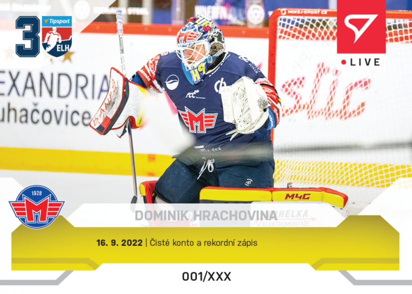 L-004 Dominik Hrachovina TELH 2022/23 LIVE