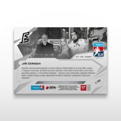 Hockey trading card L-50 Jiří Černoch - SportZoo Tipsport ELH 2025/26 LIVE