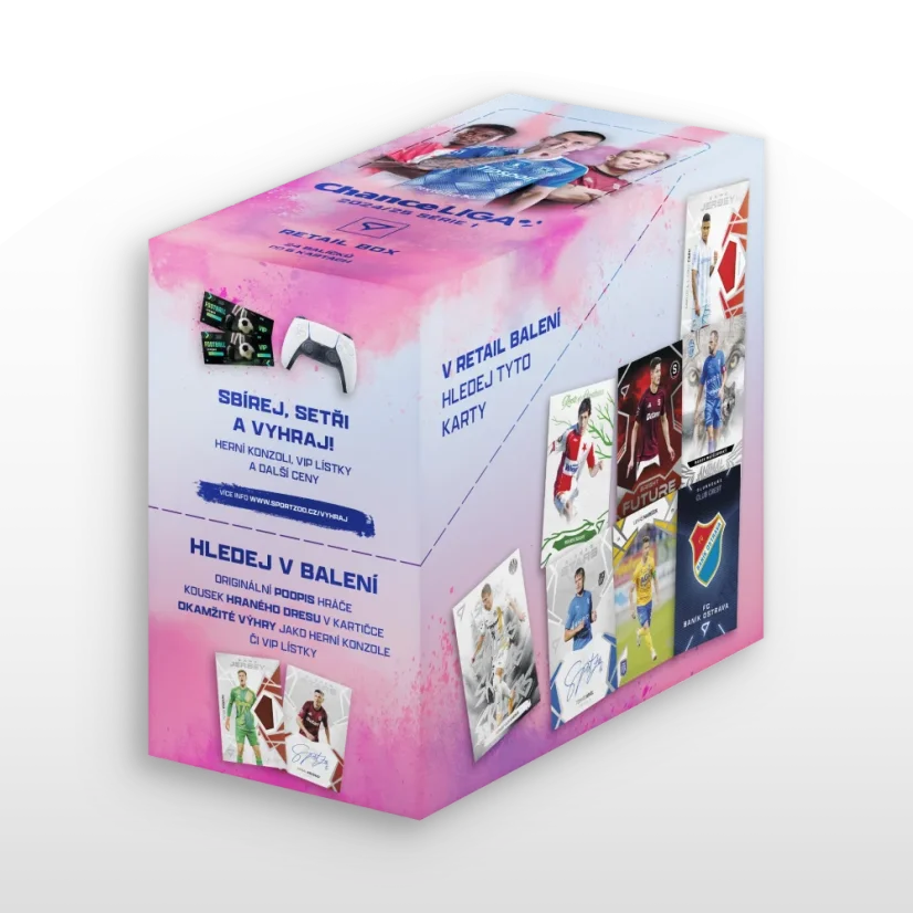 Retail box of Chance Liga 2024/25 – Series 1