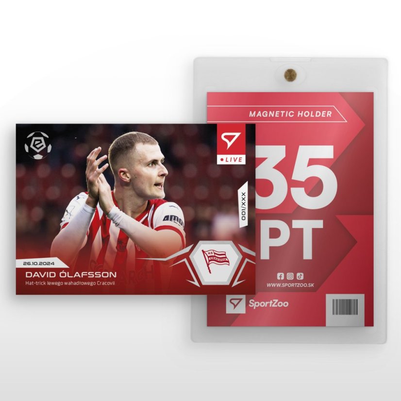 L-27 SADA David Ólafsson PKO BP Ekstraklasa 2024/25 LIVE + HOLDER