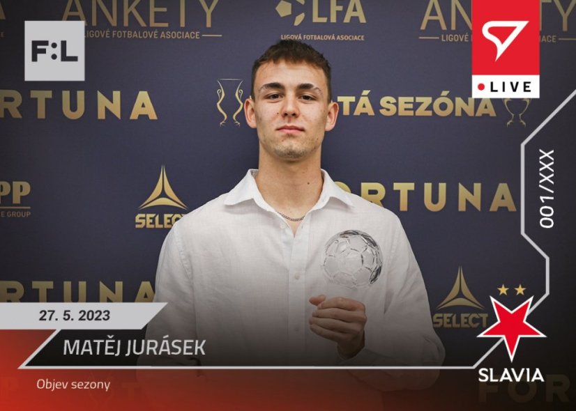 L-123 Matěj Jurásek FORTUNA:LIGA 2022/23 LIVE