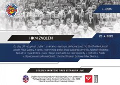 L-095 HKM Zvolen TEL 2022/23 LIVE