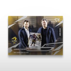Hokejová  kartička L-56 Jannik Fischer - SportZoo National League 2025/26 LIVE