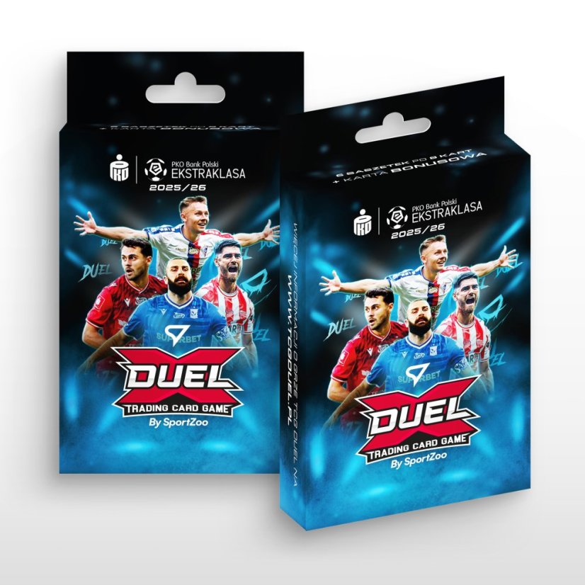 Booster box - fotbalové kartičky SportZoo PKO BP Ekstraklasa 2025/26 Duel