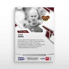 L-17 Jakub Hora Chance Liga 2024/25 LIVE