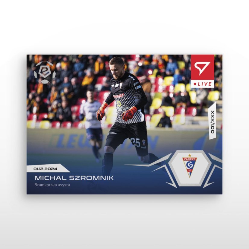 L-38 SADA Michal Szromnik PKO BP Ekstraklasa 2024/25 LIVE + HOLDER