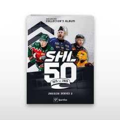 Album kolekcjonerski - karty hokejowe SportZoo SHL 2025/26 - Seria 2