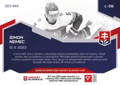 L-06 Šimon Nemec Hockey Slovakia 2023 LIVE