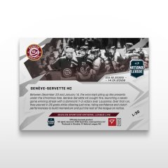 Hockey-samlarkort L-30 Genève-Servette HC – SportZoo National League 2025/26 LIVE