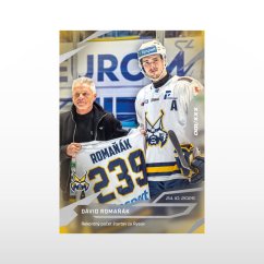 Hockey trading card L-12 DÁVID ROMAŇÁK - SportZoo Tipsport liga 2025/26 LIVE