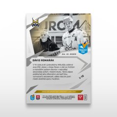 Hockey trading card L-12 DÁVID ROMAŇÁK - SportZoo Tipsport liga 2025/26 LIVE