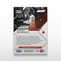 Fotbalová kartička L-28 Mubarak Suleiman - SportZoo Chance Liga 2025/26 LIVE