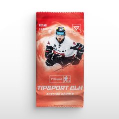 Retail saszetka - karty hokejowe SportZoo Tipsport ELH 2025/26 - Seria 2