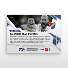 L-47 Paixao da Silva Ewerton Chance Liga 2024/25 LIVE