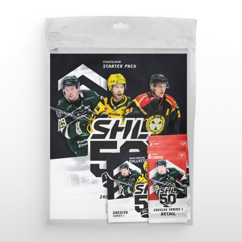 Starter Pack - Hockey Trading Cards SportZoo SHL 2025/26 - Series 1