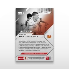 Football trading card L-37 Antoni Bartoszewicz - SportZoo Betclic 1 Liga 2025/26 LIVE