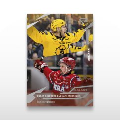 Hokejová kartička L-40 Oscar Lindberg & Jonathan Dahlén - SportZoo Svenska hockeyligan 2025/26 LIVE
