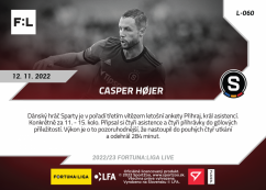 L-060 Casper Højer FORTUNA:LIGA 2022/23 LIVE