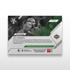 Fotbalová kartička L-03 Jan Grzesik - SportZoo PKO BP Ekstraklasa 2025/26 LIVE