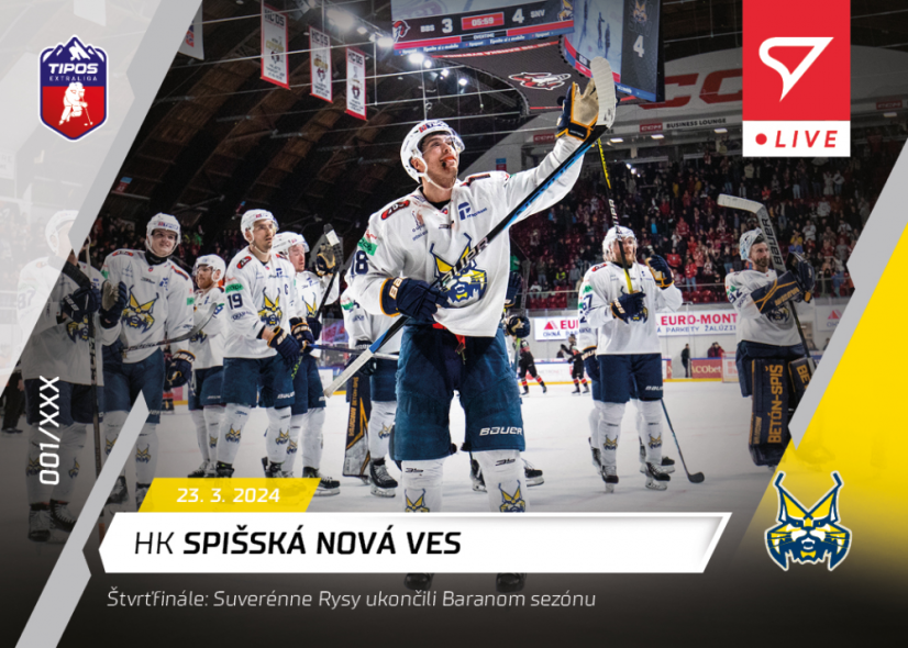 L-37 HK Spišská Nová Ves TEL 2023/24 LIVE