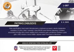 L-087 Patriks Zabusovs TEL 2022/23 LIVE