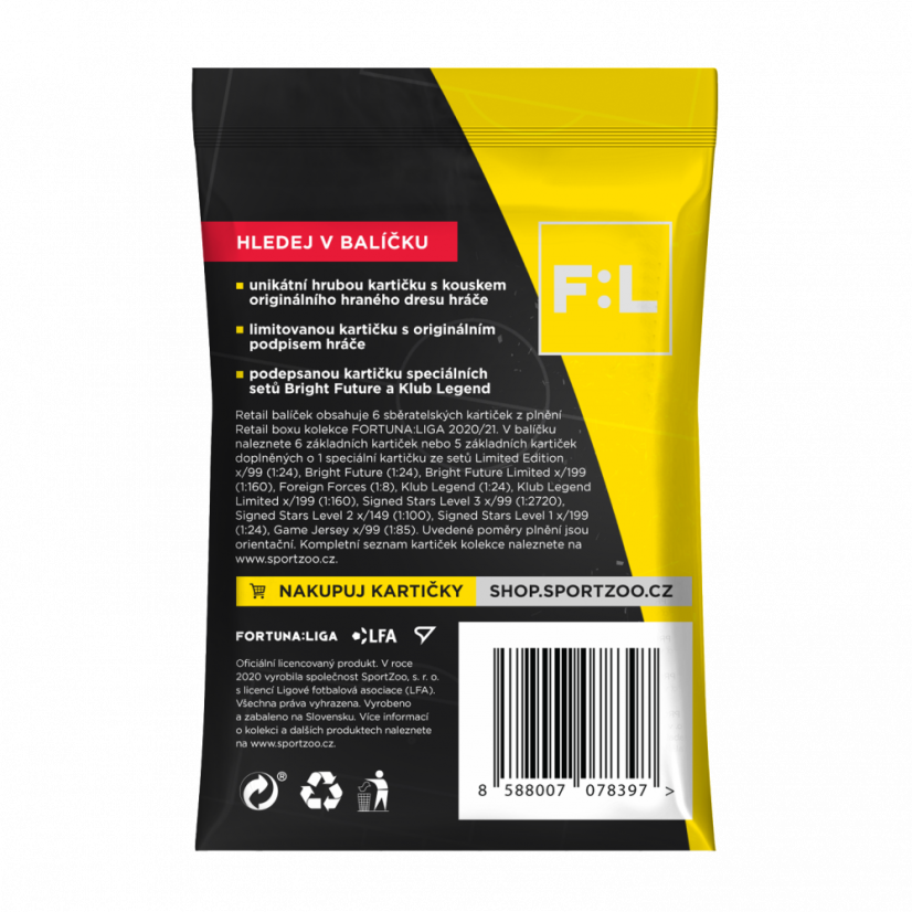 3+1 bezpłatny Retail saszetka FORTUNA:LIGA 2020/21