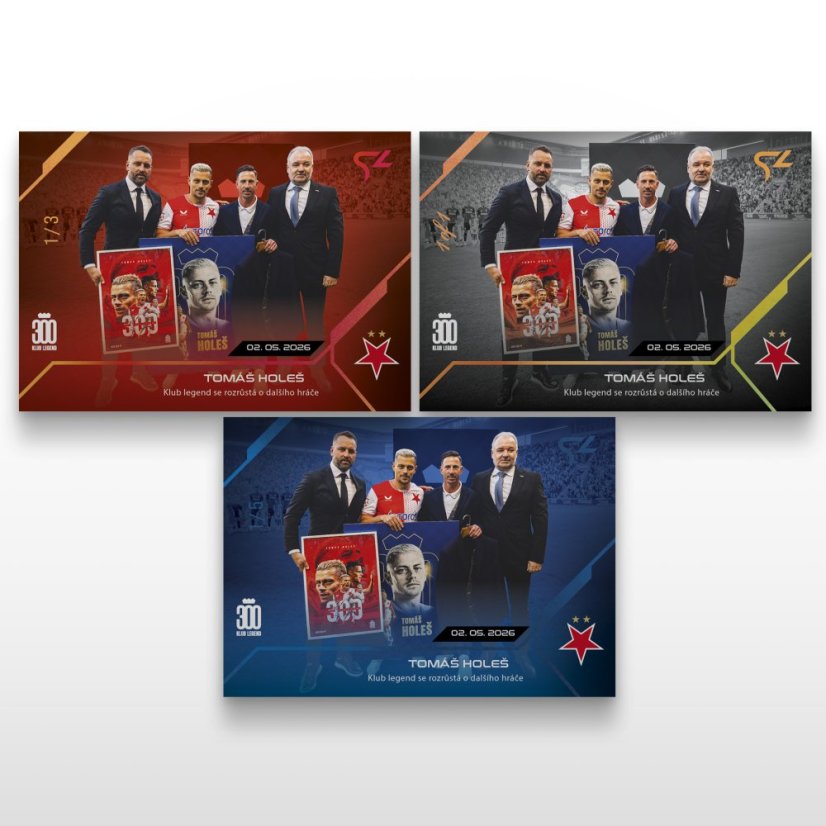 Futbalová kartička L-49 Tomáš Holeš - SportZoo Chance Liga 2025/26 LIVE