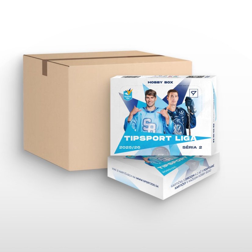 Hobby case - hokejové kartičky SportZoo Tipsport liga 2025/26 - 2. séria