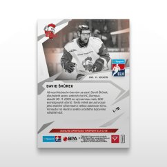 Hokejová kartička L-16 David Škůrek - SportZoo Tipsport ELH 2025/26 LIVE