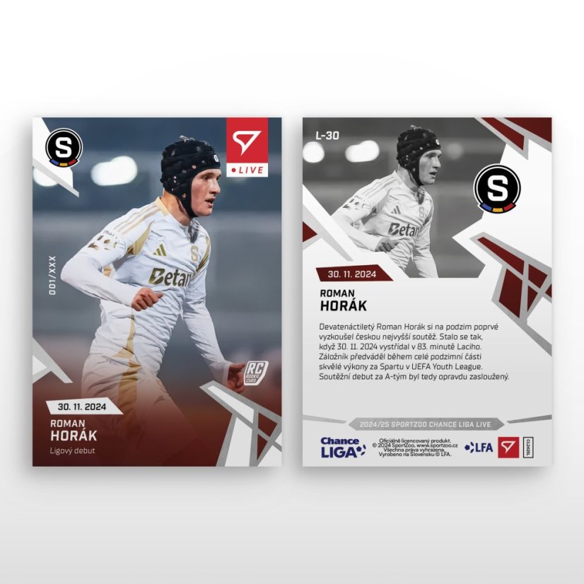 L-30 Roman Horák Chance Liga 2024/25 LIVE