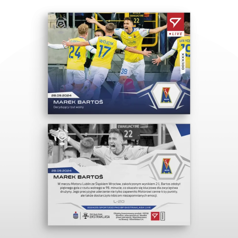 L-20 Marek Bartoš PKO BP Ekstraklasa 2024/25 LIVE