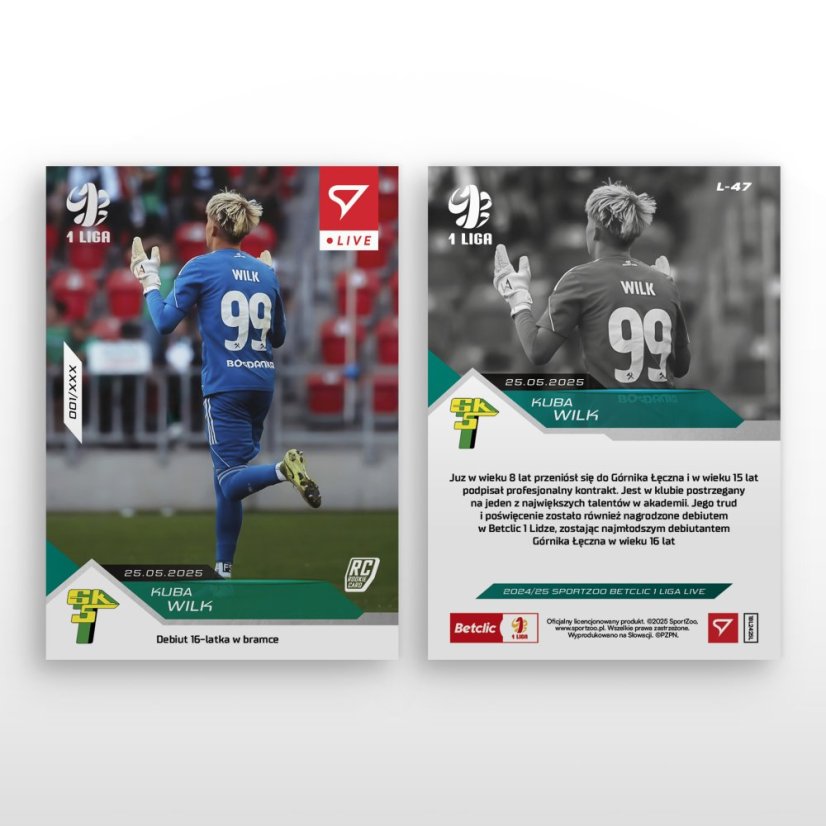 L-47 Kuba Wilk Betclic 1 Liga 2024/25 LIVE + UCHWYT