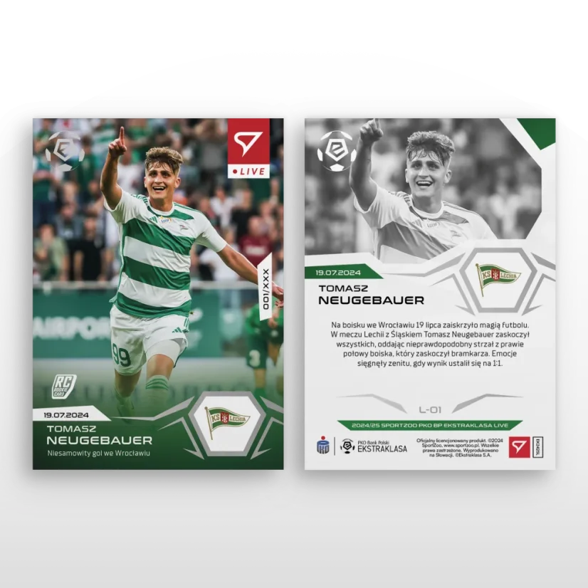 L- 01 Tomasz Neugebauer PKO BP Ekstraklasa 2024/25 LIVE